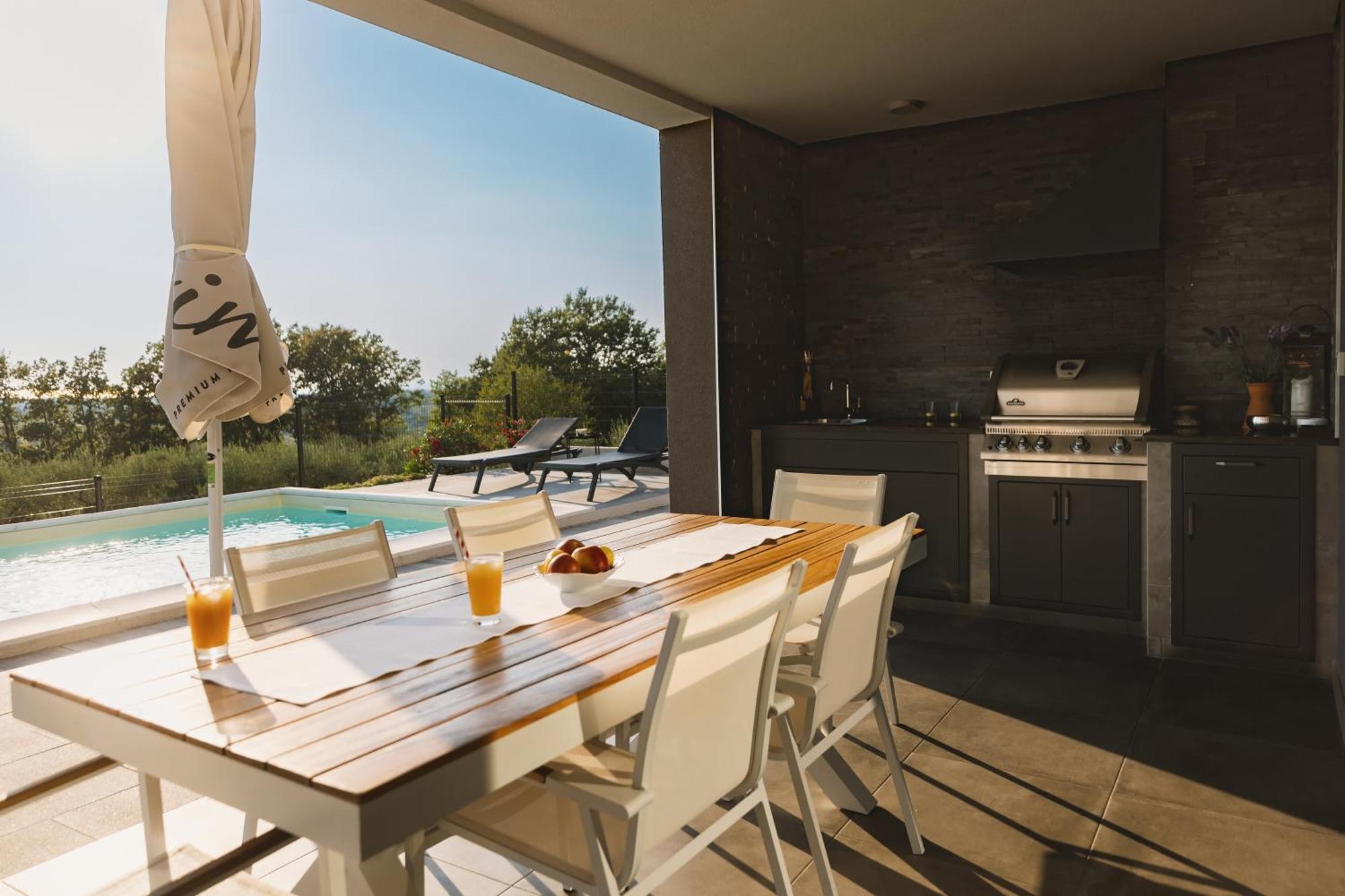 Villa Boiky - Private Pool And Amazing Sea View, Istria Materada Extérieur photo